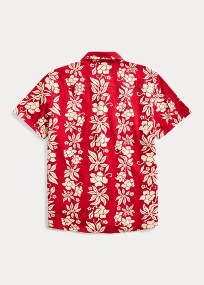 Camisa Ralph Lauren Hombre Rojos - Jersey Hawaiian Camp - CLXOE9148